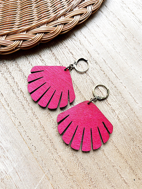pink lemon kissed brand earrings for women