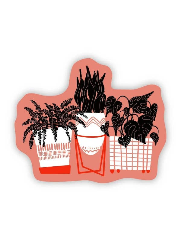 plant trio sticker